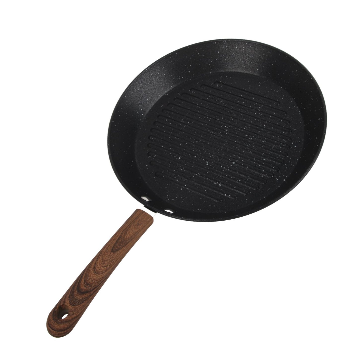 Round Grill Pan Universal Non Stick Multifunctional Flat Bottom Frying Pan for Breakfast V1294-YM0512-3118220257711