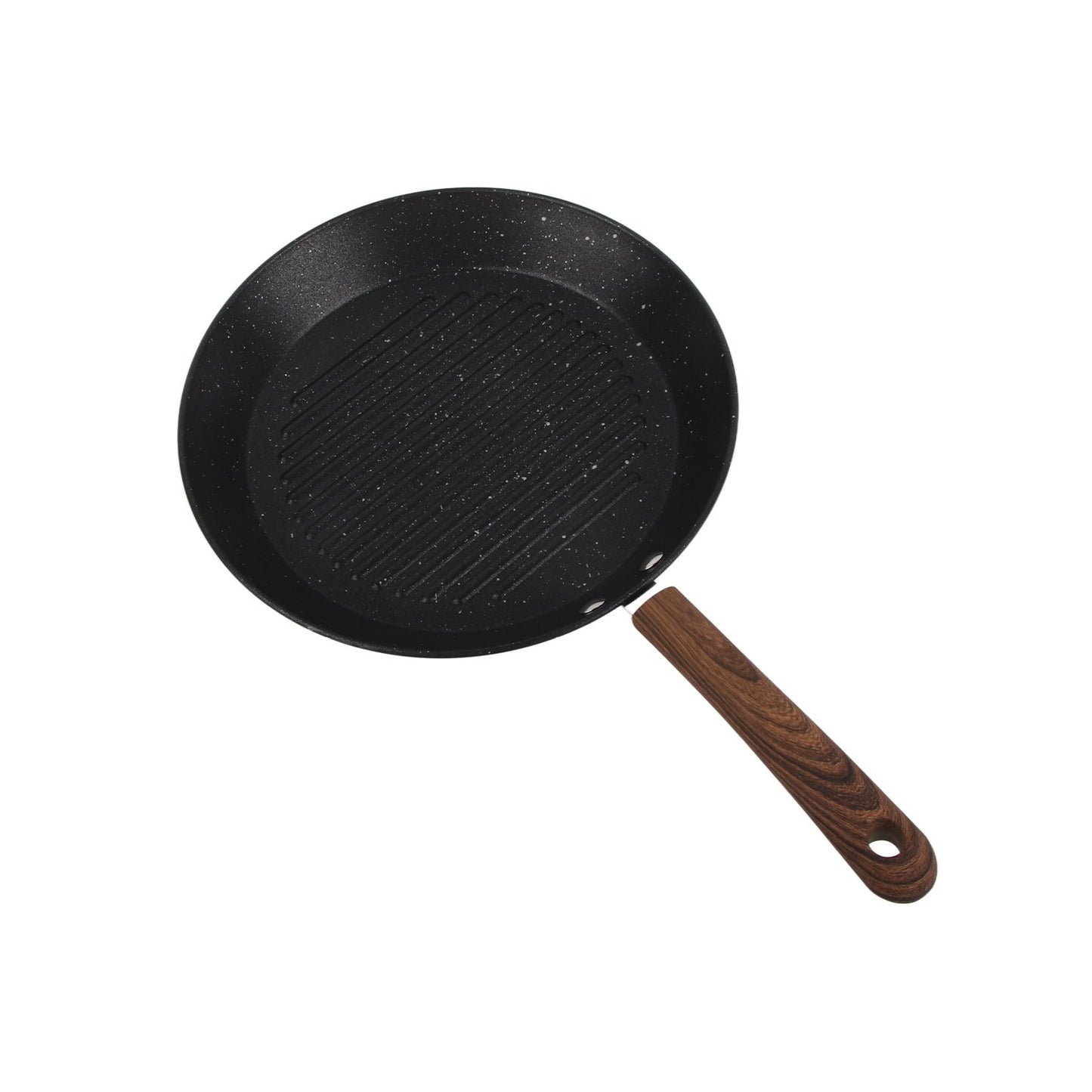 Round Grill Pan Universal Non Stick Multifunctional Flat Bottom Frying Pan for Breakfast V1294-YM0512-3118220257711