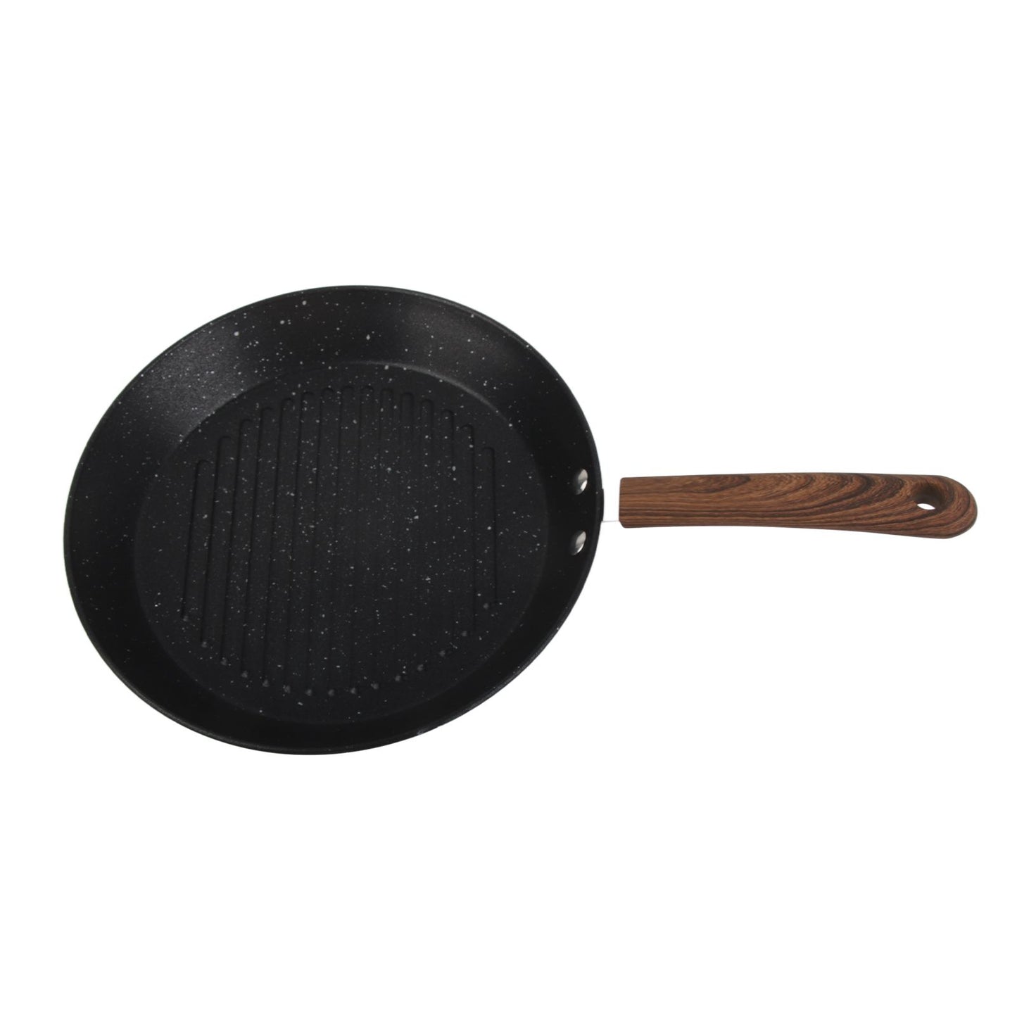 Round Grill Pan Universal Non Stick Multifunctional Flat Bottom Frying Pan for Breakfast V1294-YM0512-3118220257711