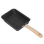 Frying Pan Iron Non Stick Coating Square Thick Multifunction Japanese Omelette Pan for Home Kitchen Tool V1294-YM0512-3118220258011