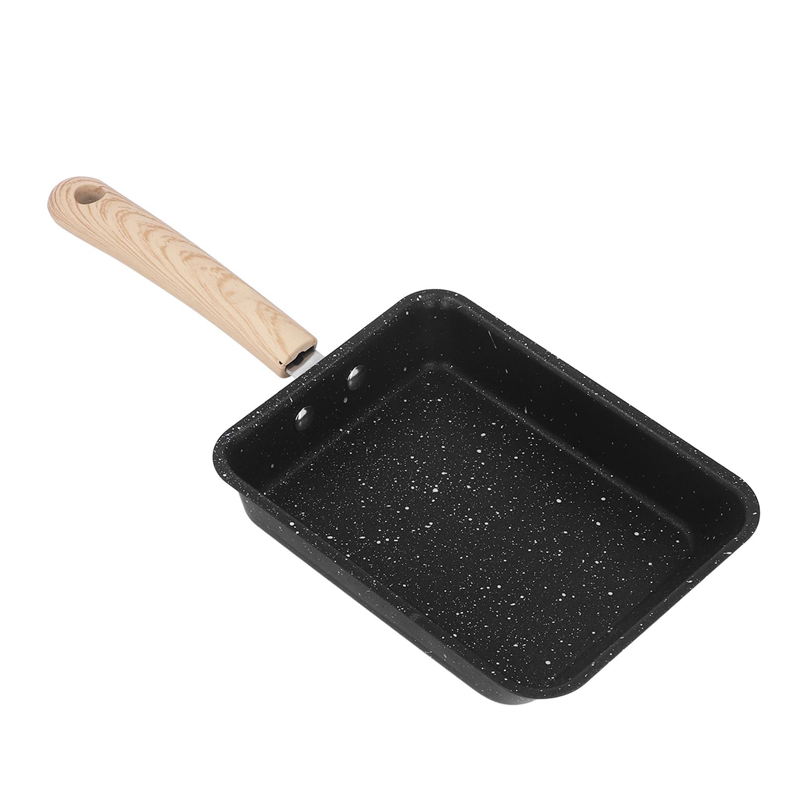 Frying Pan Iron Non Stick Coating Square Thick Multifunction Japanese Omelette Pan for Home Kitchen Tool V1294-YM0512-3118220258011