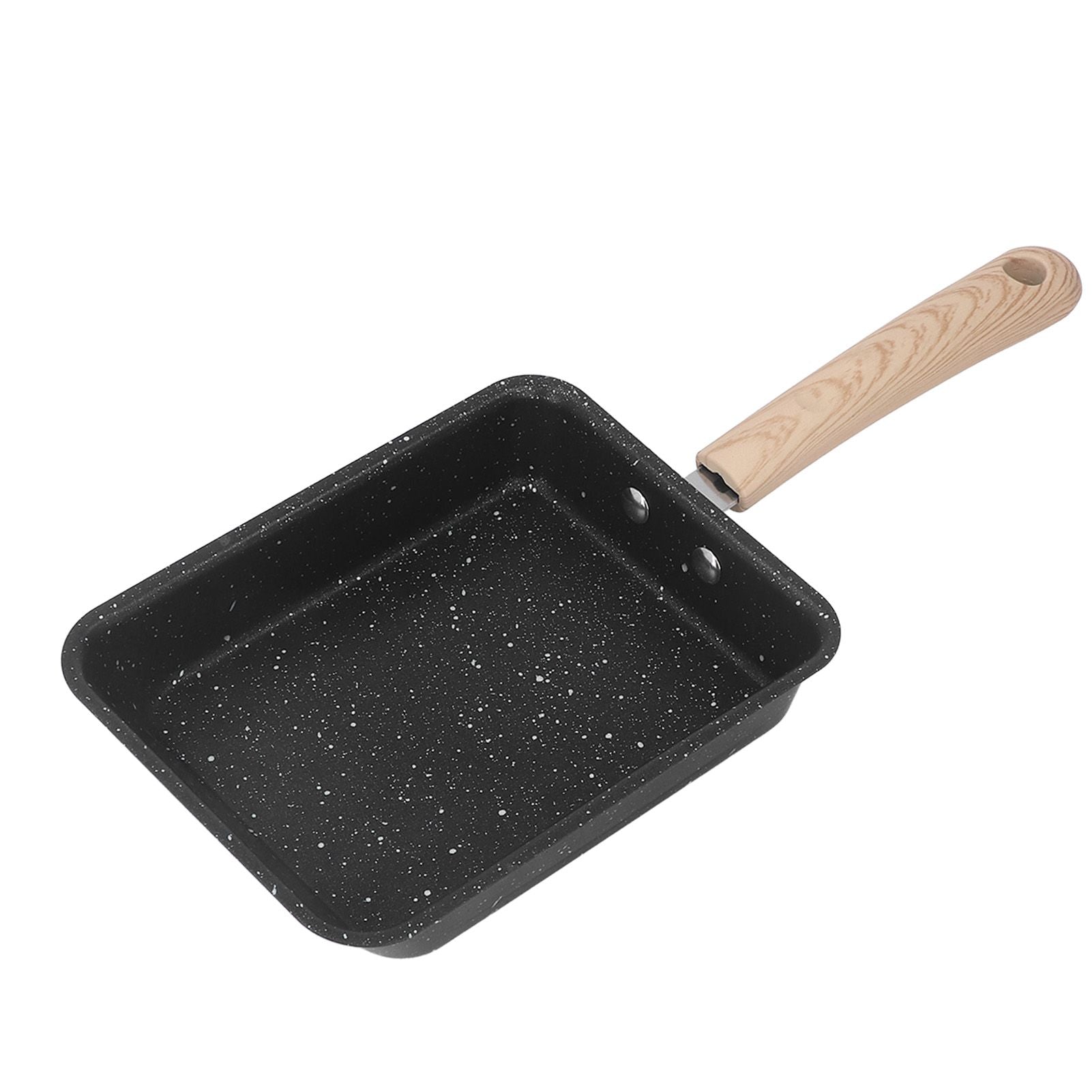 Frying Pan Iron Non Stick Coating Square Thick Multifunction Japanese Omelette Pan for Home Kitchen Tool V1294-YM0512-3118220258011