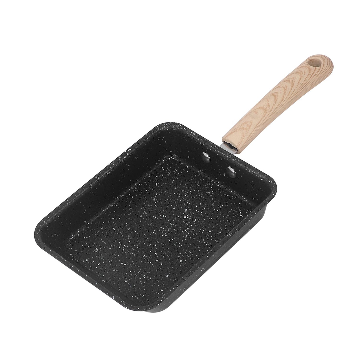 Frying Pan Iron Non Stick Coating Square Thick Multifunction Japanese Omelette Pan for Home Kitchen Tool V1294-YM0512-3118220258011
