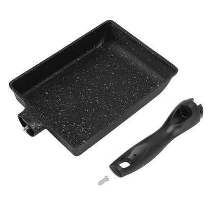 Rectangular Frying Pan Thickened Aluminum Alloy Nonstick Coating Cooking Pan for Steak Egg Roll V1294-YM0512-3118220258911
