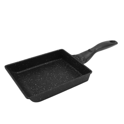 Rectangular Frying Pan Thickened Aluminum Alloy Nonstick Coating Cooking Pan for Steak Egg Roll V1294-YM0512-3118220258911