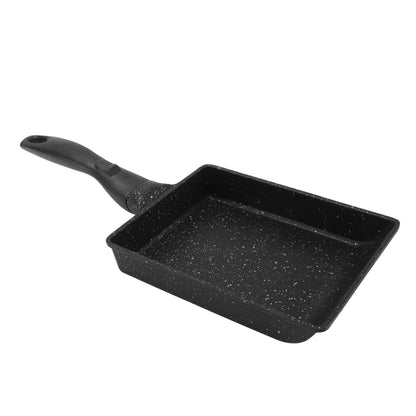 Rectangular Frying Pan Thickened Aluminum Alloy Nonstick Coating Cooking Pan for Steak Egg Roll V1294-YM0512-3118220258911