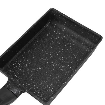 Rectangular Frying Pan Thickened Aluminum Alloy Nonstick Coating Cooking Pan for Steak Egg Roll V1294-YM0512-3118220258911