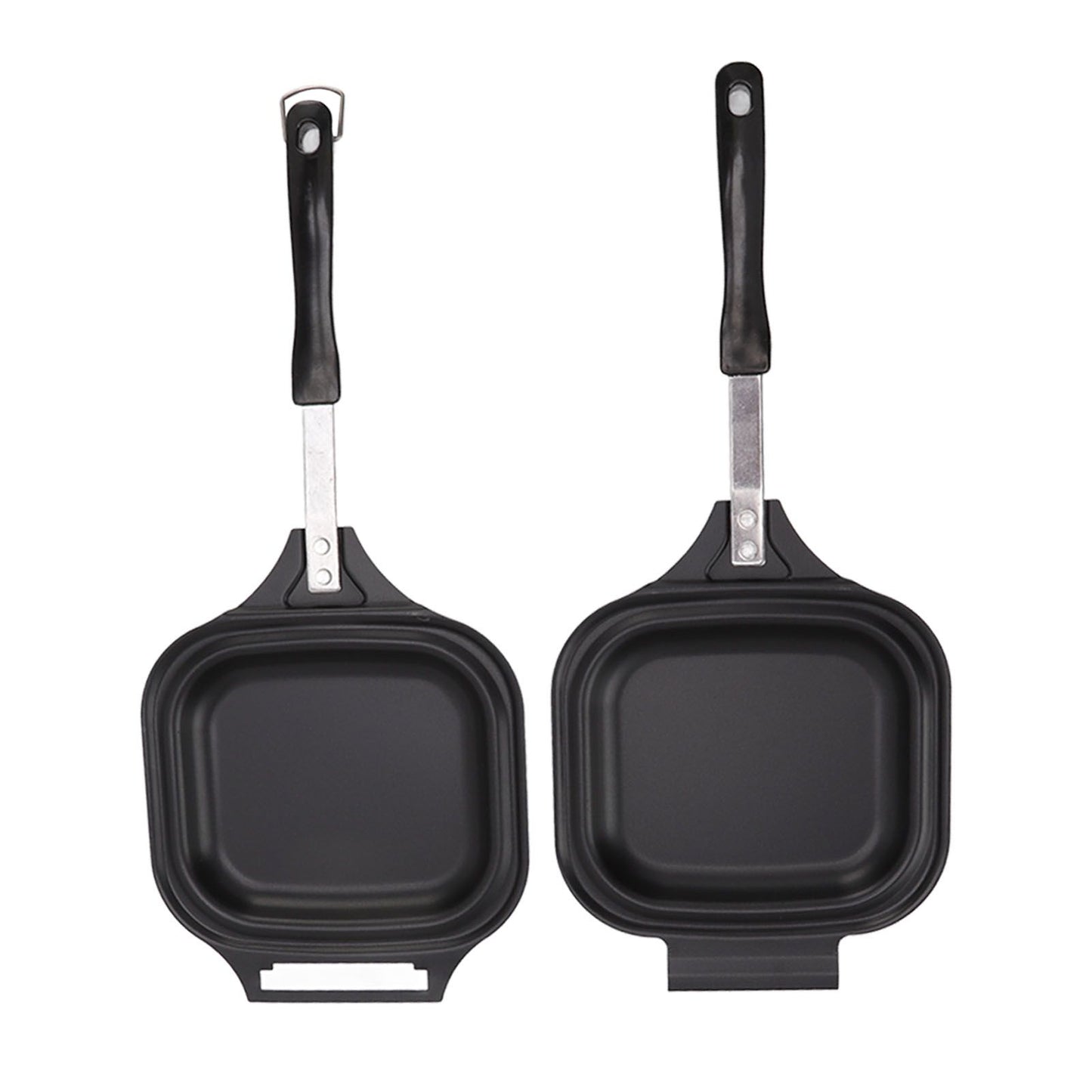 Frying Pan Even Heating Easy Cleaning Double Sided Iron Pancake Pan for Restaurants Home V1294-YM0512-3118220259111