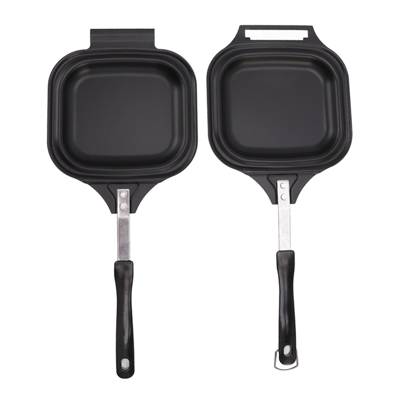Frying Pan Even Heating Easy Cleaning Double Sided Iron Pancake Pan for Restaurants Home V1294-YM0512-3118220259111
