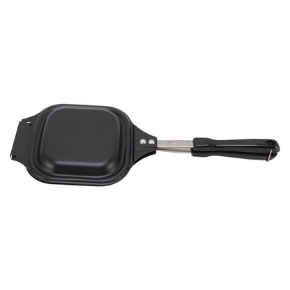 Frying Pan Even Heating Easy Cleaning Double Sided Iron Pancake Pan for Restaurants Home V1294-YM0512-3118220259111