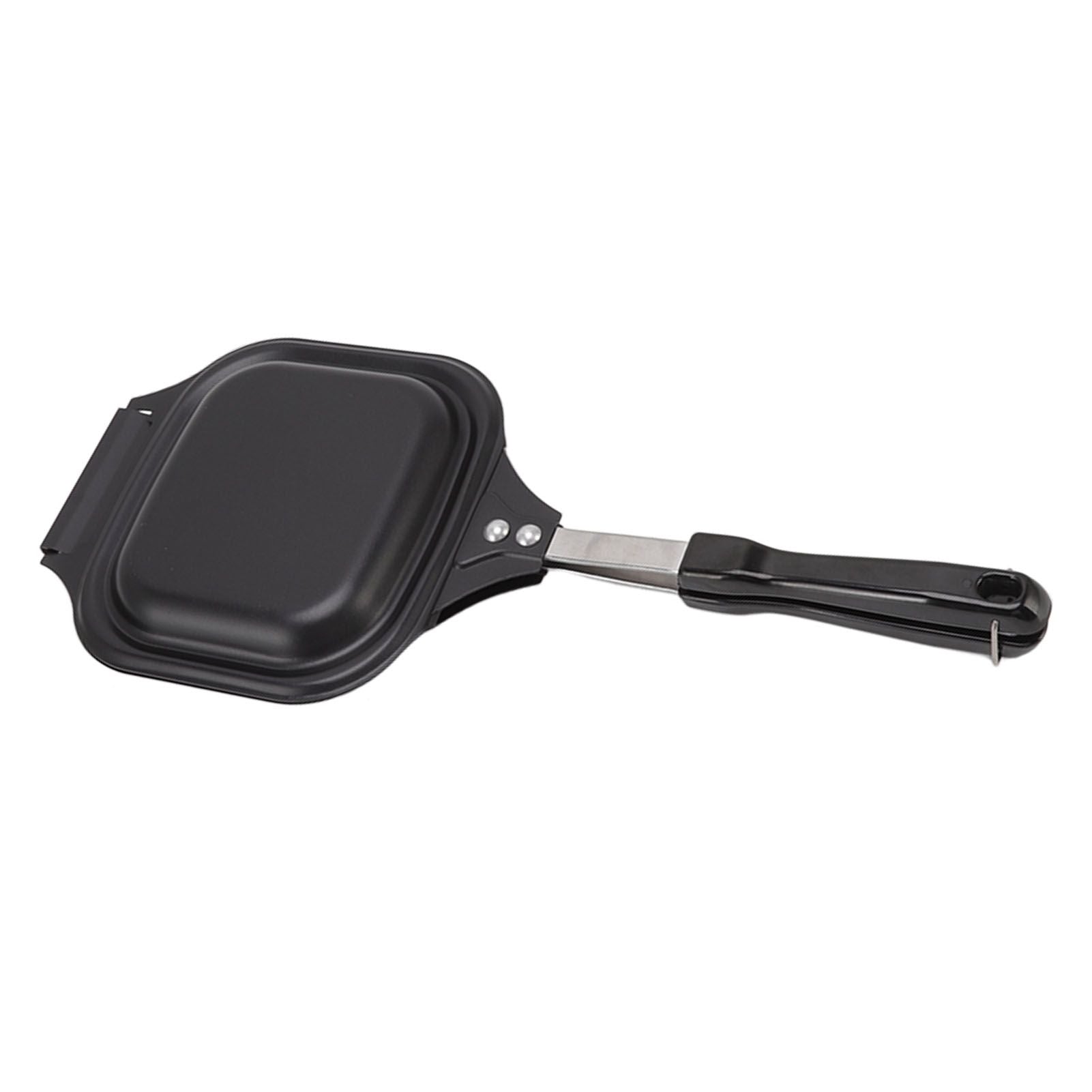 Frying Pan Even Heating Easy Cleaning Double Sided Iron Pancake Pan for Restaurants Home V1294-YM0512-3118220259111