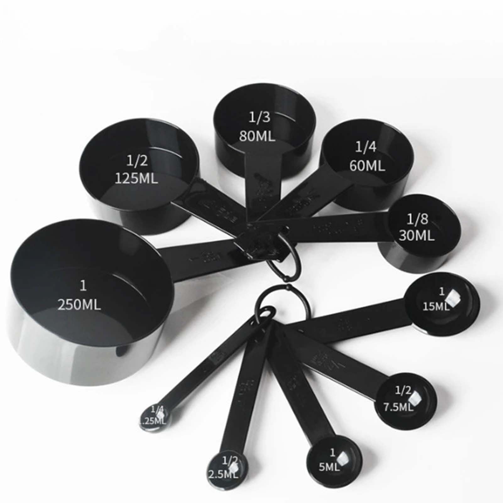10Pcs Measuring Spoon Set Safe Durable PP Baking Measuring Spoons for Kitchen Gadgets V1294-YM0512-3118220259411