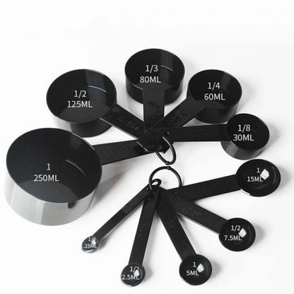 10Pcs Measuring Spoon Set Safe Durable PP Baking Measuring Spoons for Kitchen Gadgets V1294-YM0512-3118220259411