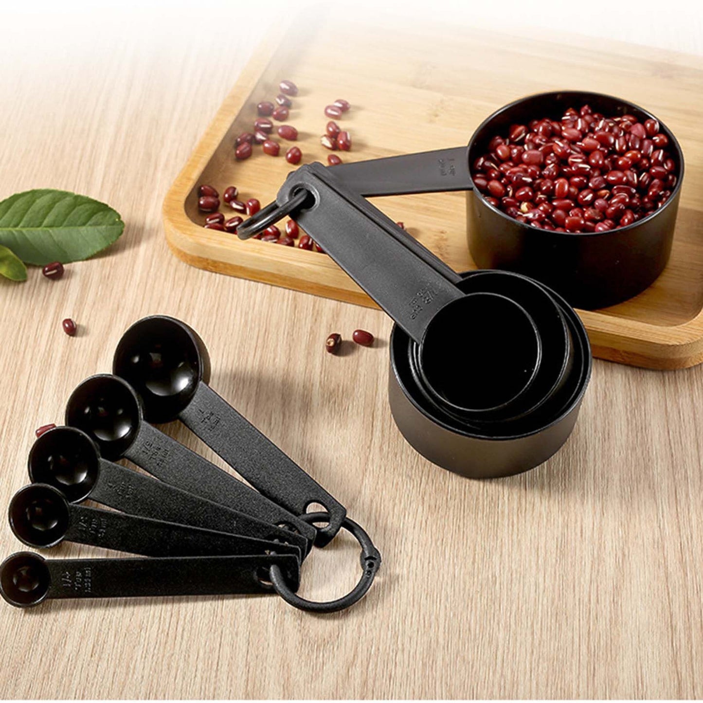 10Pcs Measuring Spoon Set Safe Durable PP Baking Measuring Spoons for Kitchen Gadgets V1294-YM0512-3118220259411