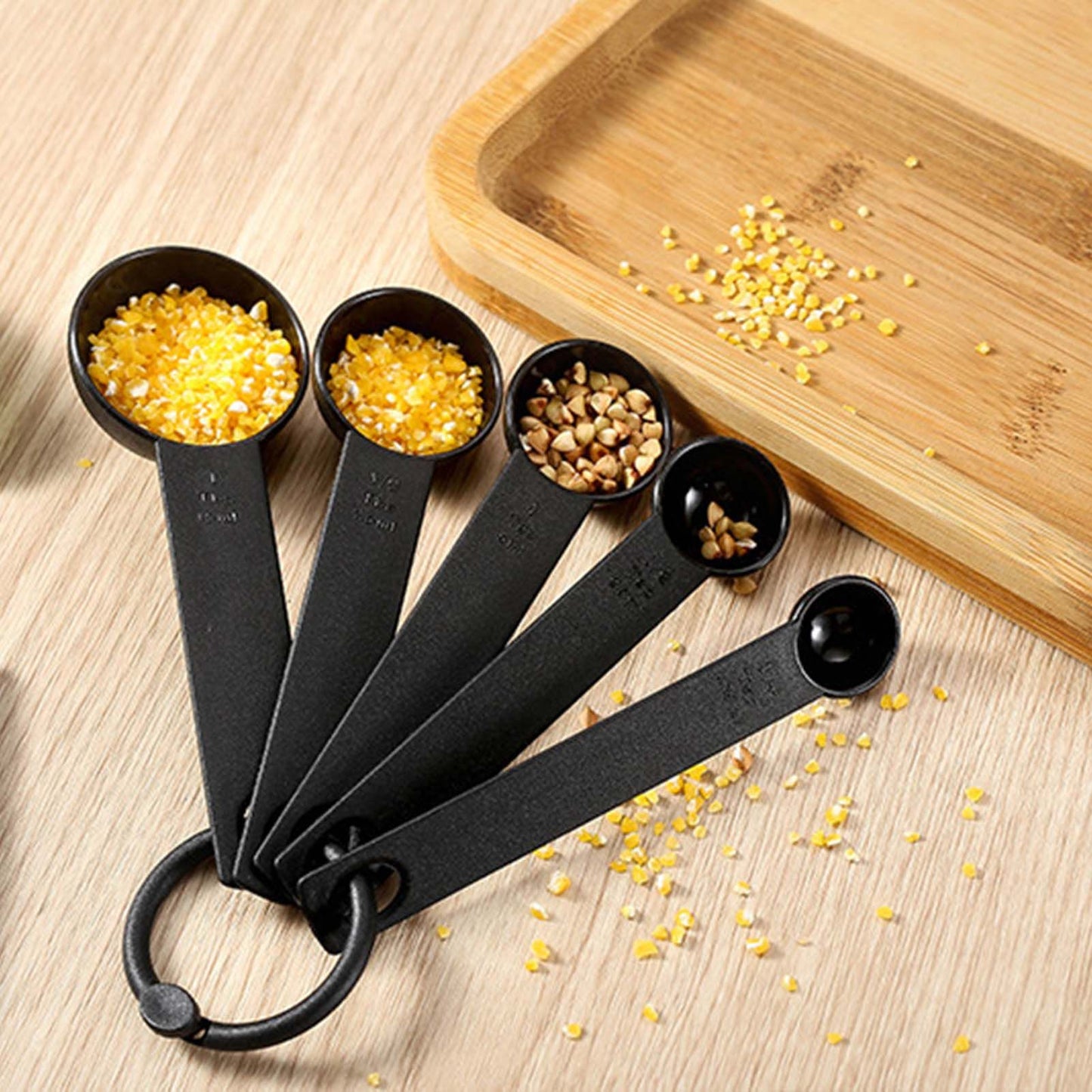10Pcs Measuring Spoon Set Safe Durable PP Baking Measuring Spoons for Kitchen Gadgets V1294-YM0512-3118220259411