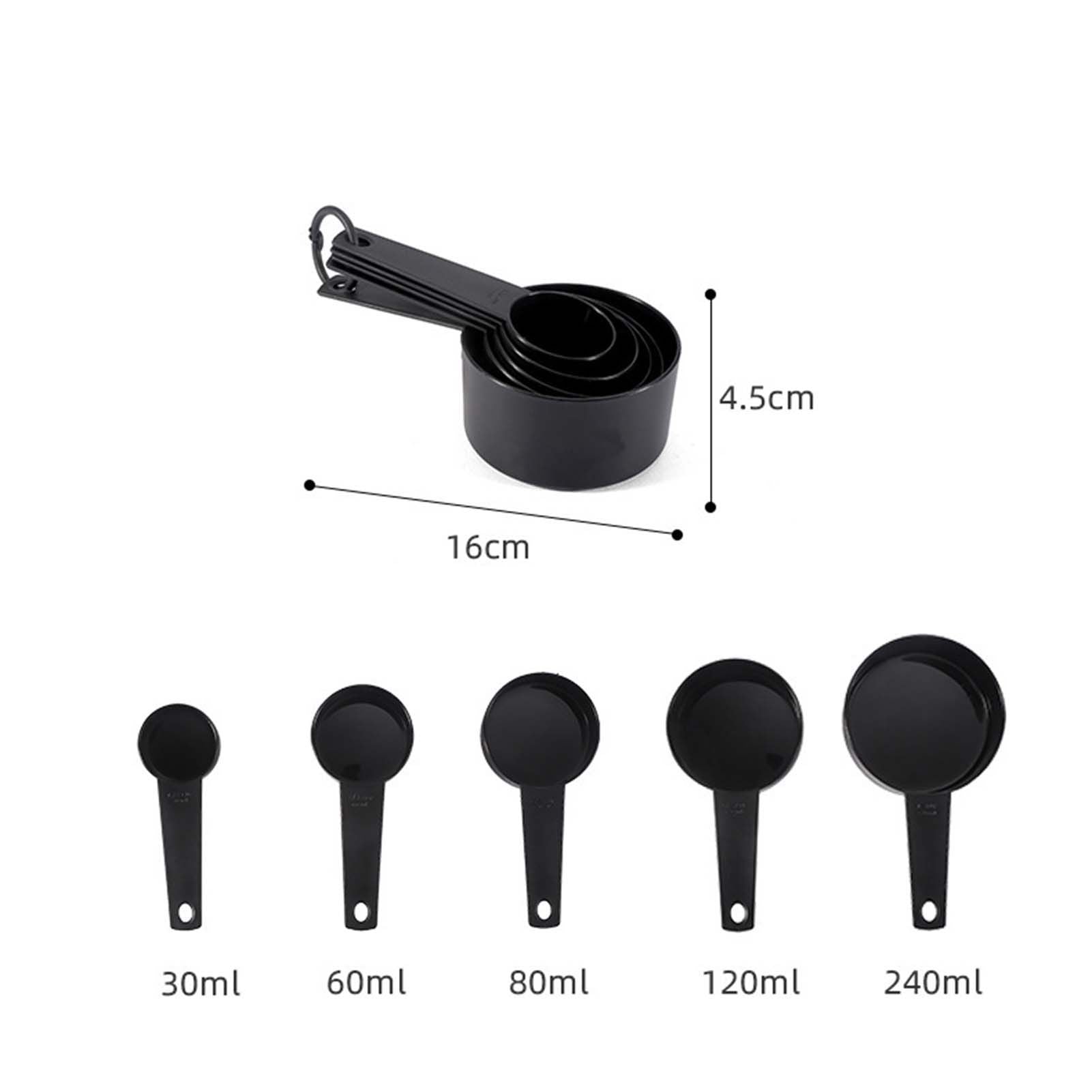 10Pcs Measuring Spoon Set Safe Durable PP Baking Measuring Spoons for Kitchen Gadgets V1294-YM0512-3118220259411