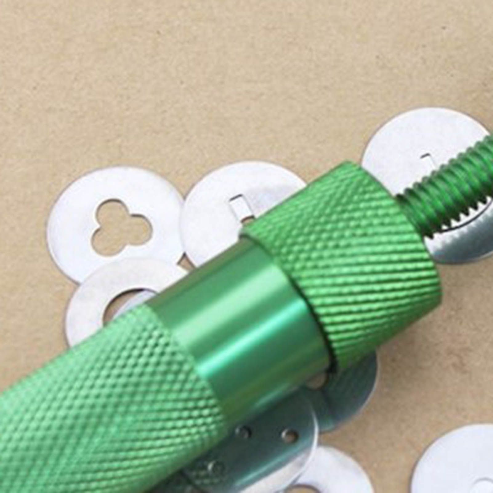 Green Clay Extruder Stainless Steel Clay Extruder Fondant Cake Sculpture Polymer Clay Tools Cake Decorating V1294-YM0512-3118220261711