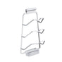 Pot Lid Holder Drilling Free Wall Mounted Space Saving Aluminium Hand Polishing Rustproof for Kitchen 3 Layer V1294-YM0512-3118220264712