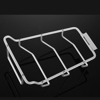 Pot Lid Holder Drilling Free Wall Mounted Space Saving Aluminium Hand Polishing Rustproof for Kitchen 3 Layer V1294-YM0512-3118220264712