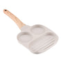 3 in 1 Breakfast Pan Nonstick Aluminum Alloy Labor Saving Pancake Frying Pan for Egg Bacon Universal Type V1294-YM0512-3118220265212