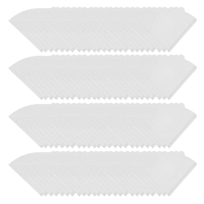 100 Pieces Filter Cone Coffee Filters 2 to 4 Cup Natural Disposable Coffee Filter Paper for Home Cafe V1294-YM0512-3118220266111