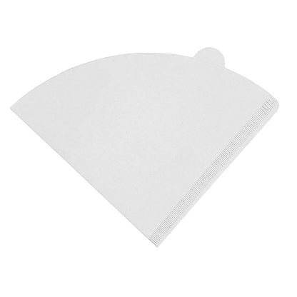 100 Pieces Filter Cone Coffee Filters 2 to 4 Cup Natural Disposable Coffee Filter Paper for Home Cafe V1294-YM0512-3118220266111