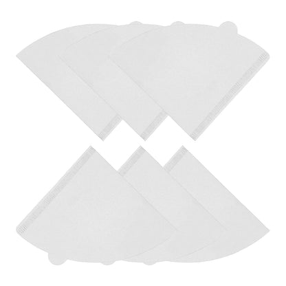 100 Pieces Filter Cone Coffee Filters 2 to 4 Cup Natural Disposable Coffee Filter Paper for Home Cafe V1294-YM0512-3118220266111