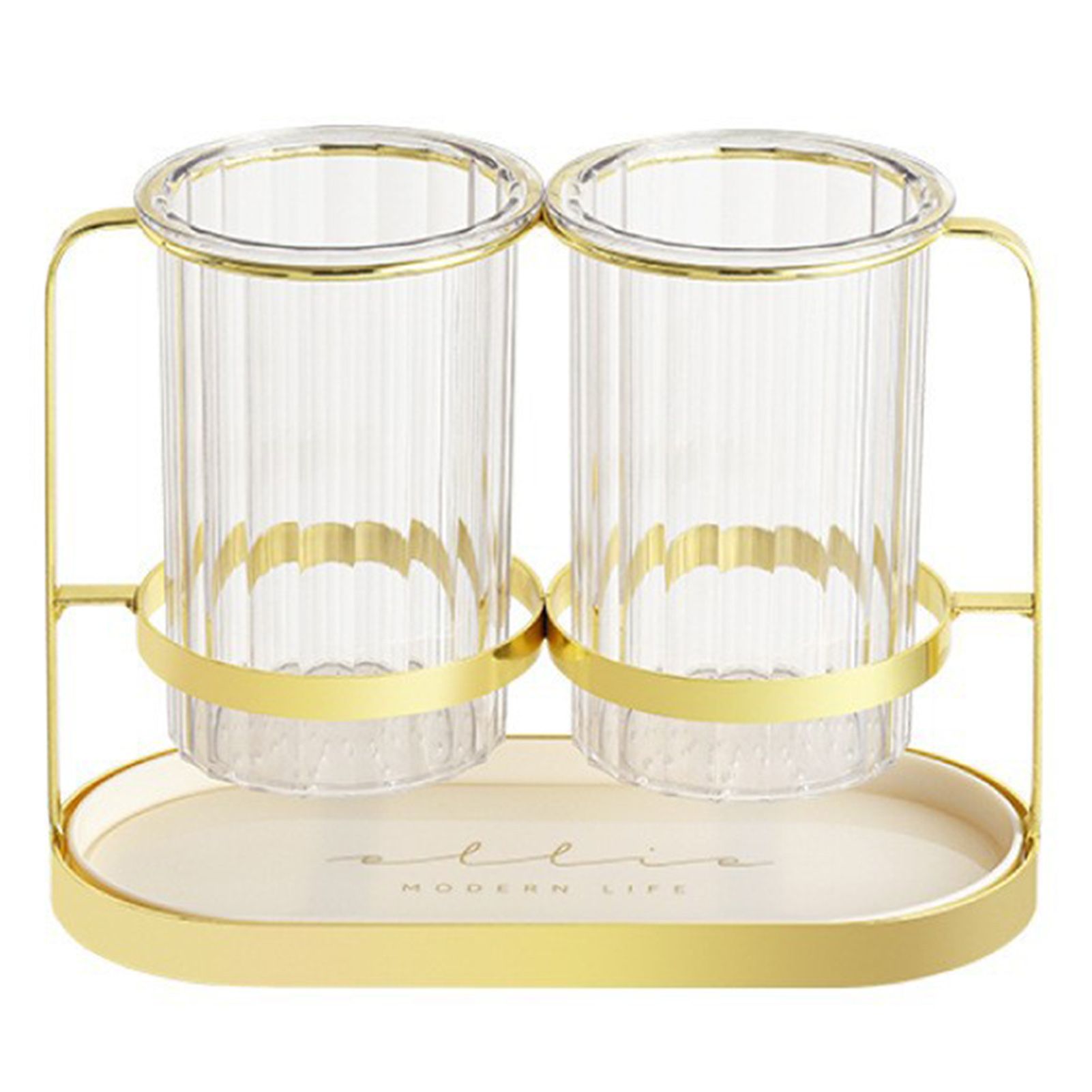 Chopsticks Drying Holder Iron PET Transparent Chopsticks Drying Caddy for Spoons Kitchen Platinum V1294-YM0512-3118220266211
