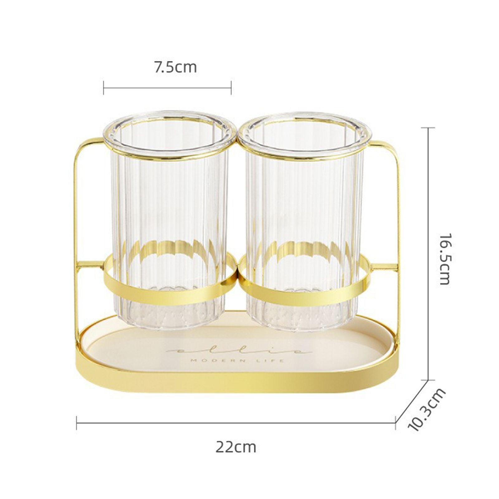 Chopsticks Drying Holder Iron PET Transparent Chopsticks Drying Caddy for Spoons Kitchen Platinum V1294-YM0512-3118220266211