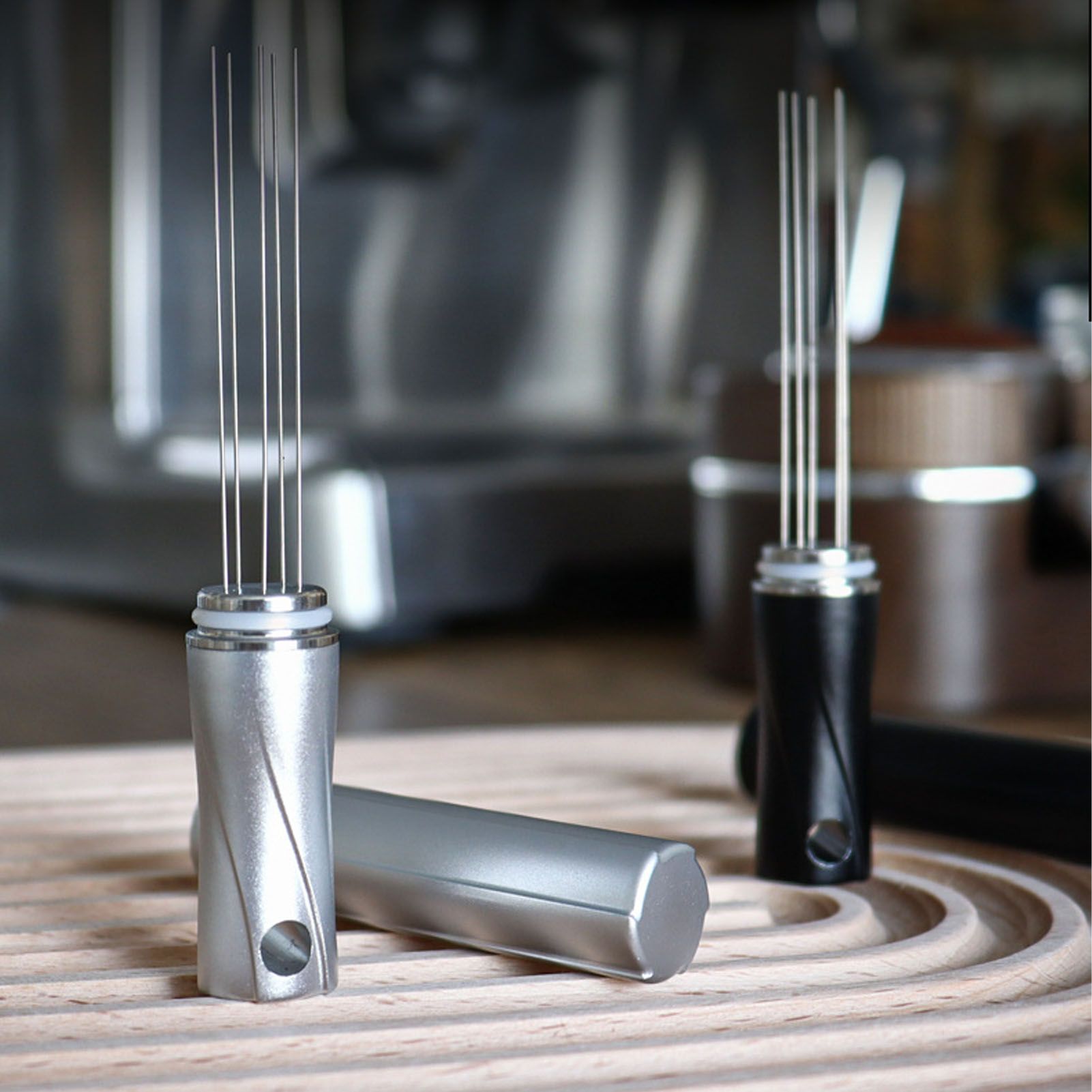 Coffee Powder Stirring Needle Professional 304 Stainless Steel Coffee Stirring Tool with Cover for Coffee V1294-YM0512-3118220267012