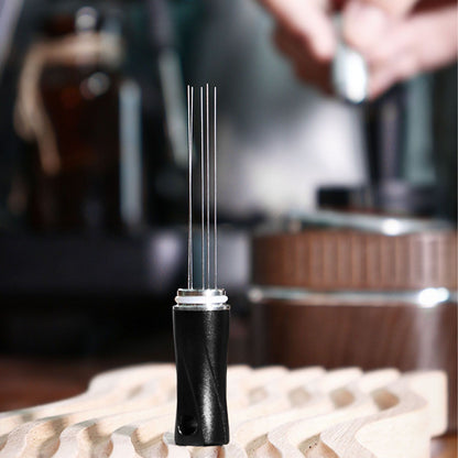 Coffee Powder Stirring Needle Professional 304 Stainless Steel Coffee Stirring Tool with Cover for Coffee V1294-YM0512-3118220267012