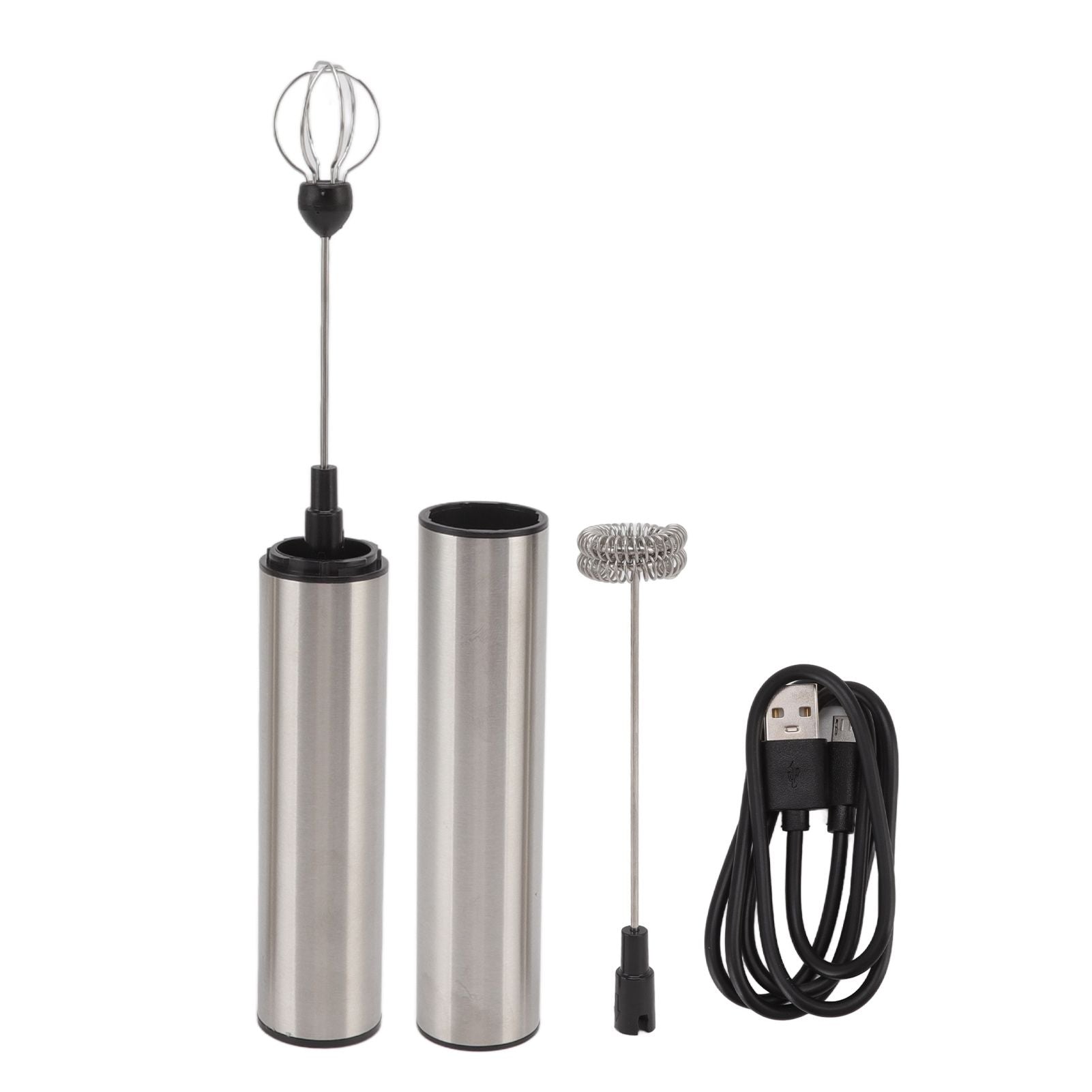Electric Mini Blender Handheld Auto Stainless Steel Detachable Milk Foamer for Home Kitchen V1294-YM0512-3118220269111