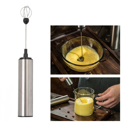 Electric Mini Blender Handheld Auto Stainless Steel Detachable Milk Foamer for Home Kitchen V1294-YM0512-3118220269111
