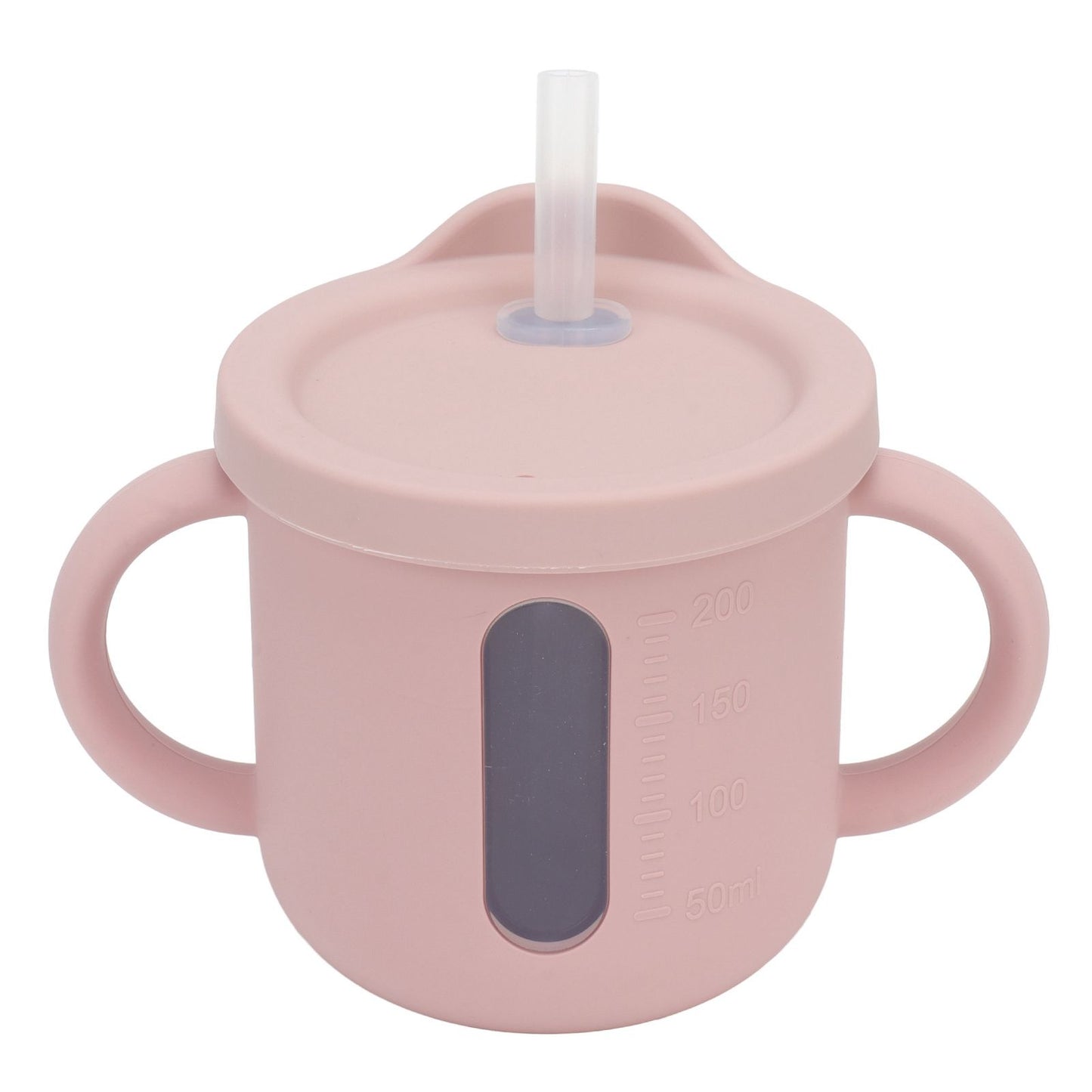 Silicone Sippy Cups Double Handles Lightweight Toddler Training Cup with Tight Leakproof Cover for Home V1294-YM0512-3118220269311