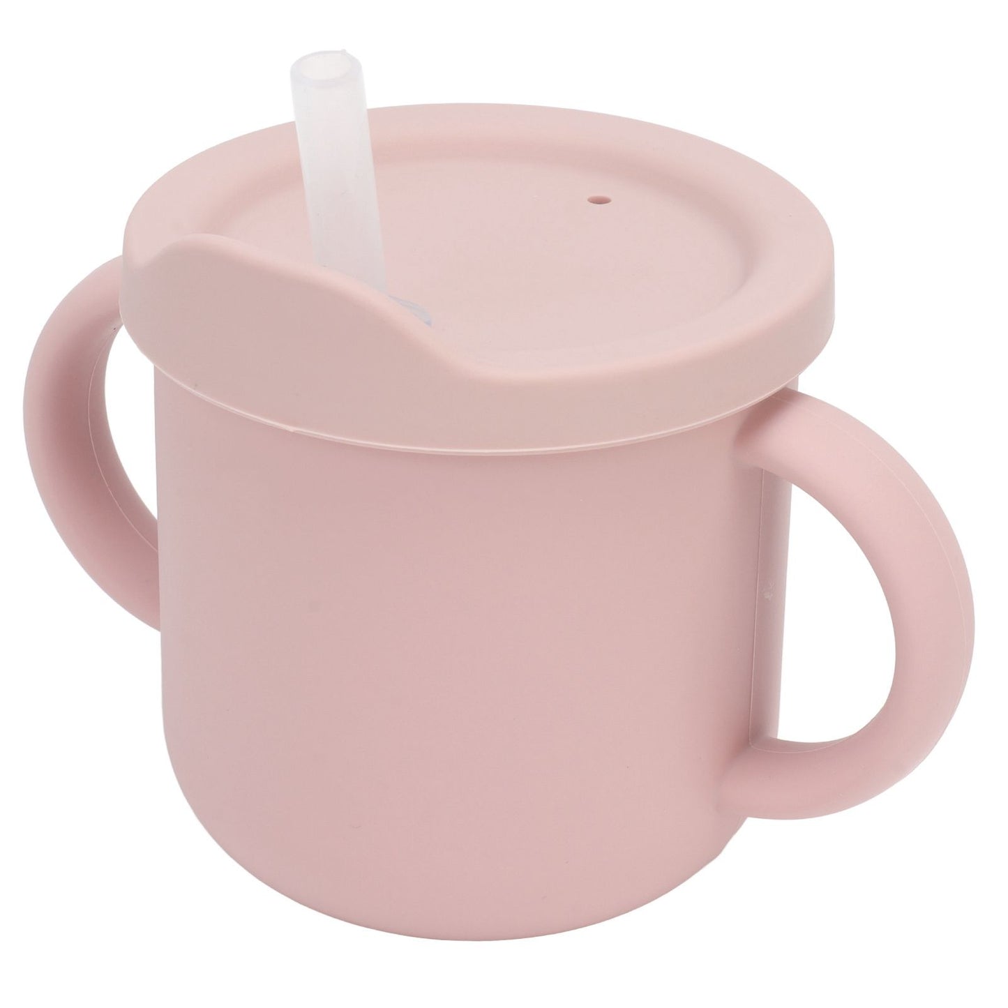 Silicone Sippy Cups Double Handles Lightweight Toddler Training Cup with Tight Leakproof Cover for Home V1294-YM0512-3118220269311