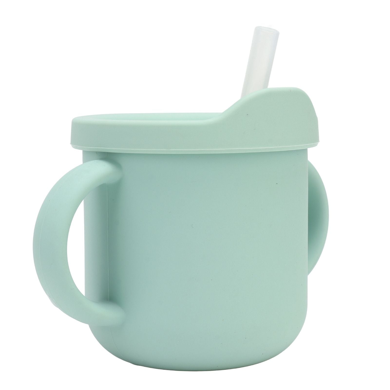 Silicone Sippy Cups Double Handles Lightweight Toddler Training Cup with Tight Leakproof Cover for Home V1294-YM0512-3118220269312