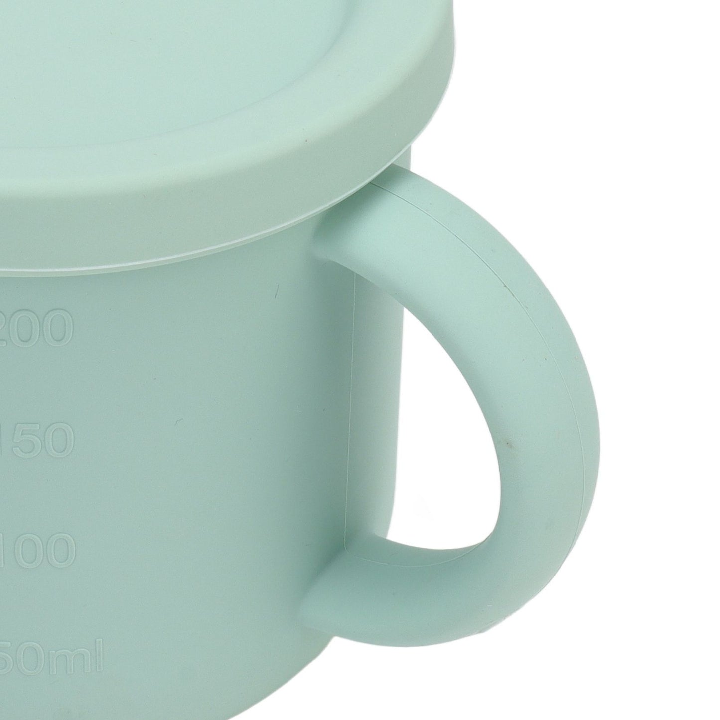 Silicone Sippy Cups Double Handles Lightweight Toddler Training Cup with Tight Leakproof Cover for Home V1294-YM0512-3118220269312