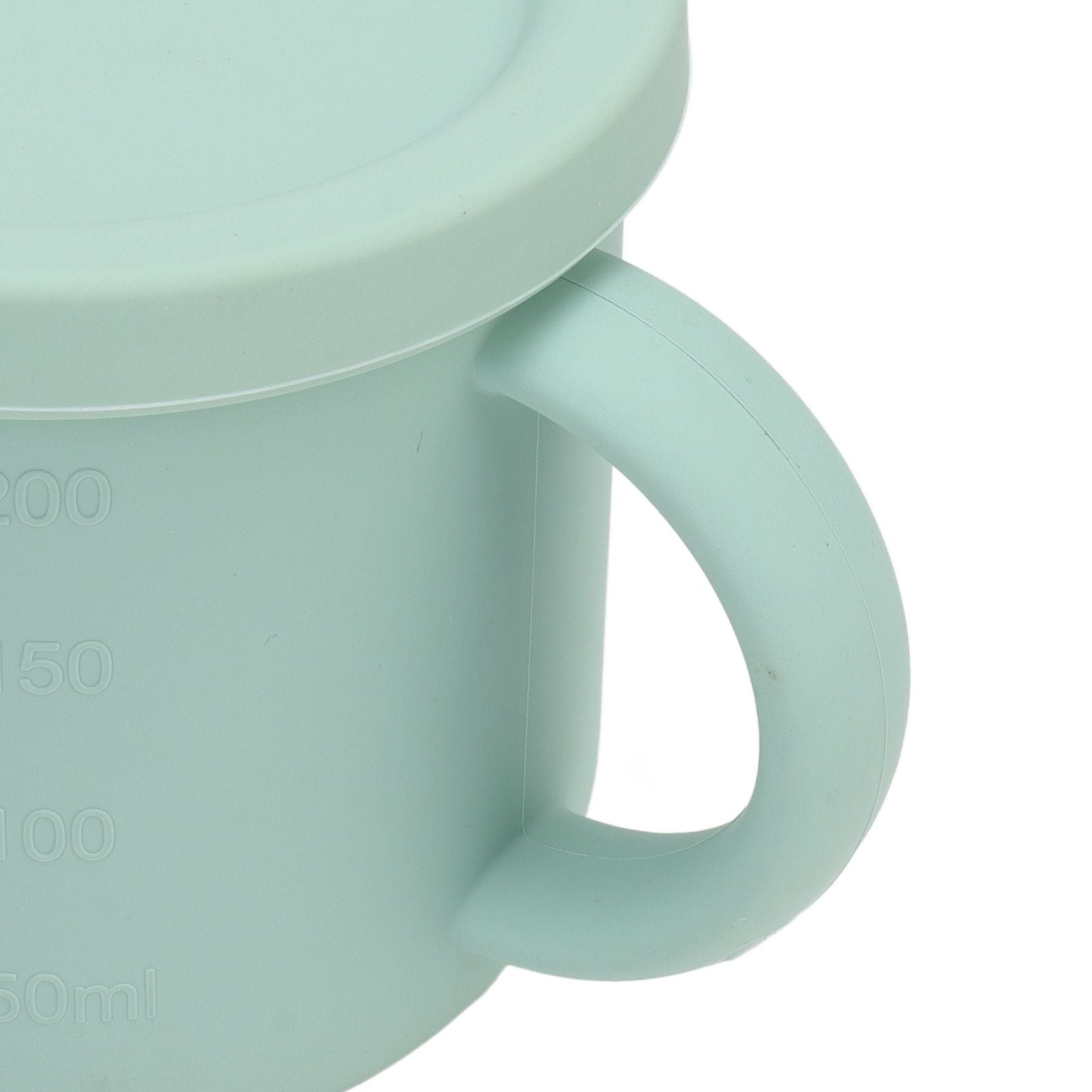 Silicone Sippy Cups Double Handles Lightweight Toddler Training Cup with Tight Leakproof Cover for Home V1294-YM0512-3118220269312
