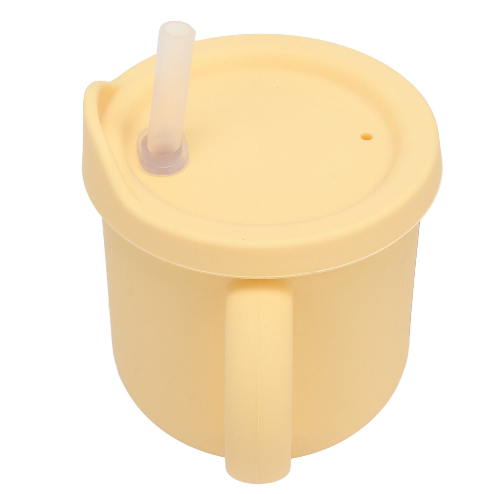 Silicone Sippy Cups Double Handles Lightweight Toddler Training Cup with Tight Leakproof Cover for Home V1294-YM0512-3118220269313