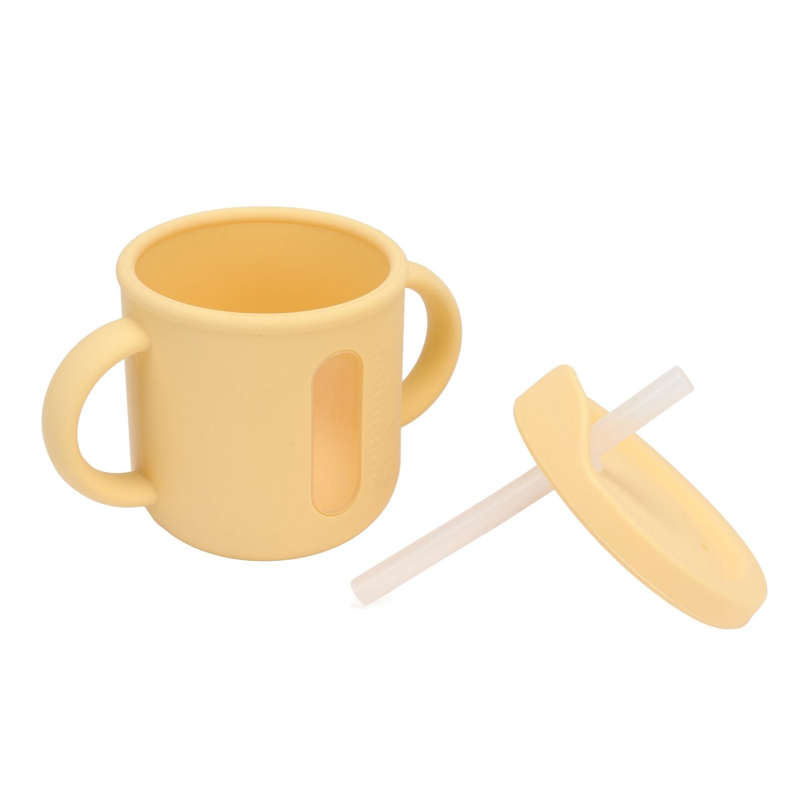 Silicone Sippy Cups Double Handles Lightweight Toddler Training Cup with Tight Leakproof Cover for Home V1294-YM0512-3118220269313