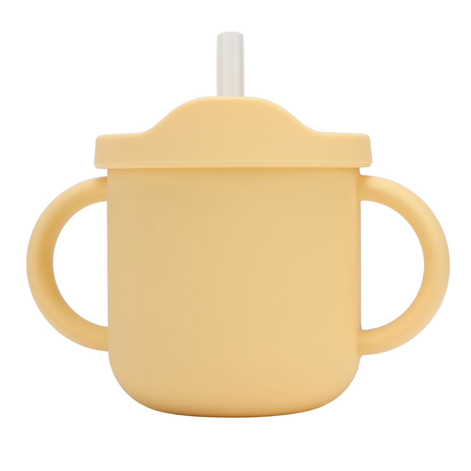 Silicone Sippy Cups Double Handles Lightweight Toddler Training Cup with Tight Leakproof Cover for Home V1294-YM0512-3118220269313