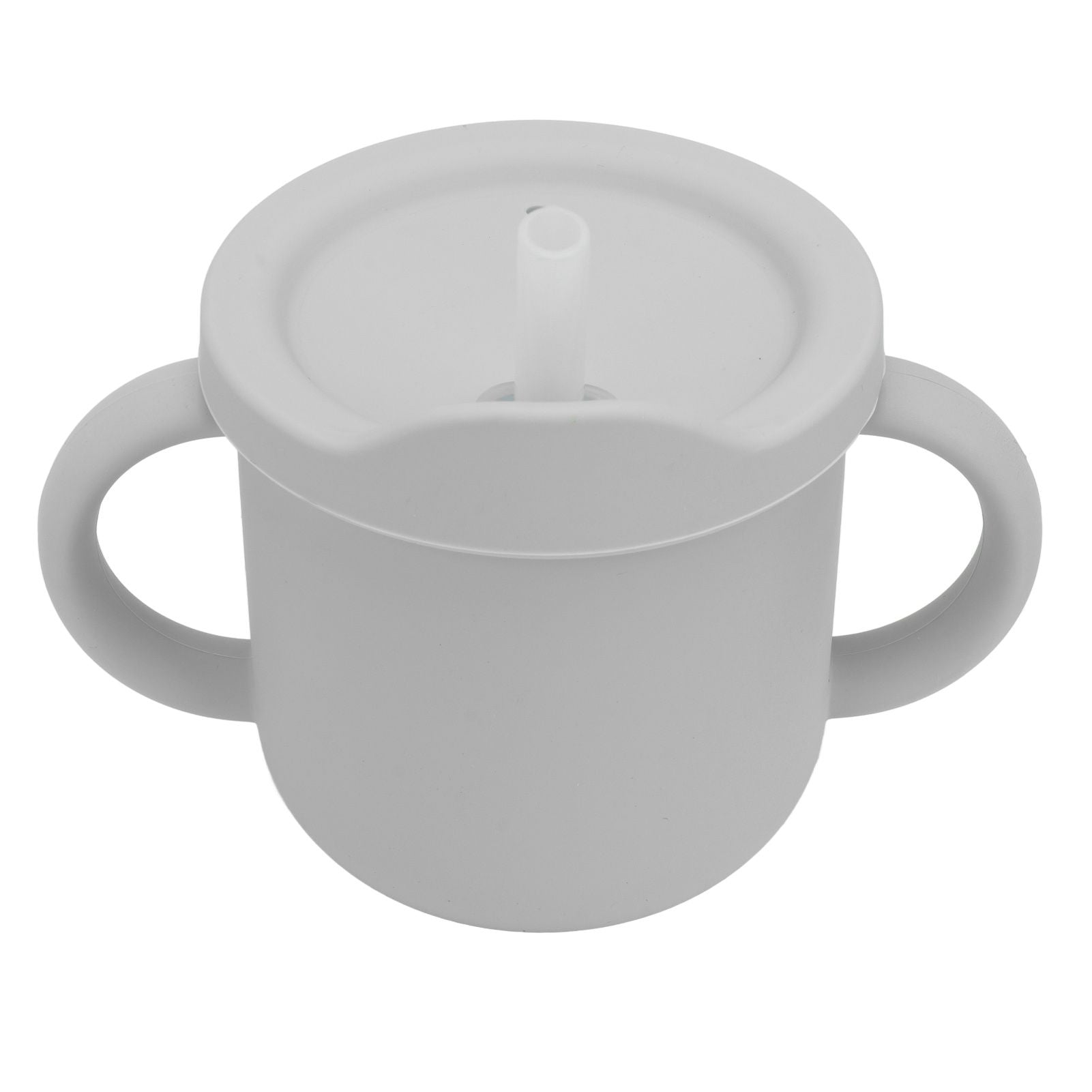 Silicone Sippy Cups Double Handles Lightweight Toddler Training Cup with Tight Leakproof Cover for Home V1294-YM0512-3118220269314