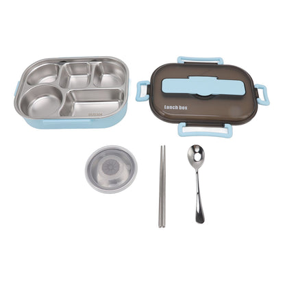 Lunch Container Box Stainless Steel Thermal Lunch Storage Box with Soup Bowl Chopsticks Spoon for Adults V1294-YM0512-3118220269412