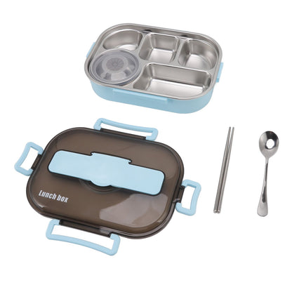 Lunch Container Box Stainless Steel Thermal Lunch Storage Box with Soup Bowl Chopsticks Spoon for Adults V1294-YM0512-3118220269412