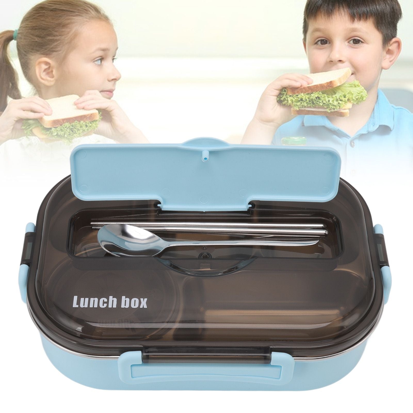 Lunch Container Box Stainless Steel Thermal Lunch Storage Box with Soup Bowl Chopsticks Spoon for Adults V1294-YM0512-3118220269412