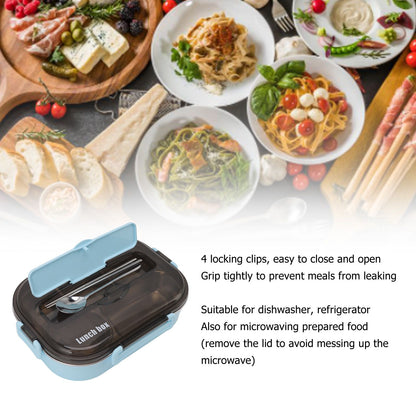 Lunch Container Box Stainless Steel Thermal Lunch Storage Box with Soup Bowl Chopsticks Spoon for Adults V1294-YM0512-3118220269412