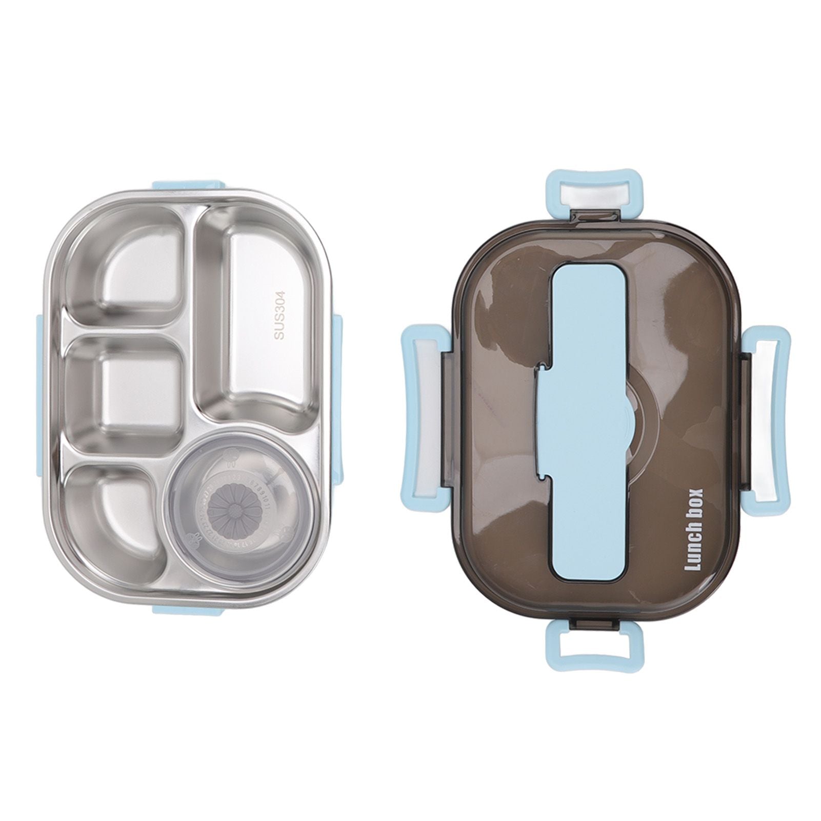 Lunch Container Box Stainless Steel Thermal Lunch Storage Box with Soup Bowl Chopsticks Spoon for Adults V1294-YM0512-3118220269412