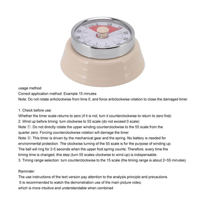 Magnet Circular Timer 60 Minute Visual Countdown Timer for Teachers Classroom Kids Homework Reading Adults V1294-YM0512-3118220269511