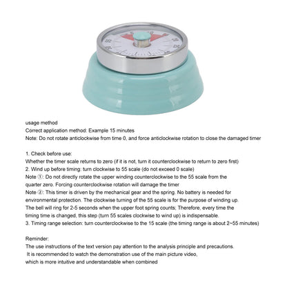 Magnet Circular Timer 60 Minute Visual Countdown Timer for Teachers Classroom Kids Homework Reading Adults V1294-YM0512-3118220269512