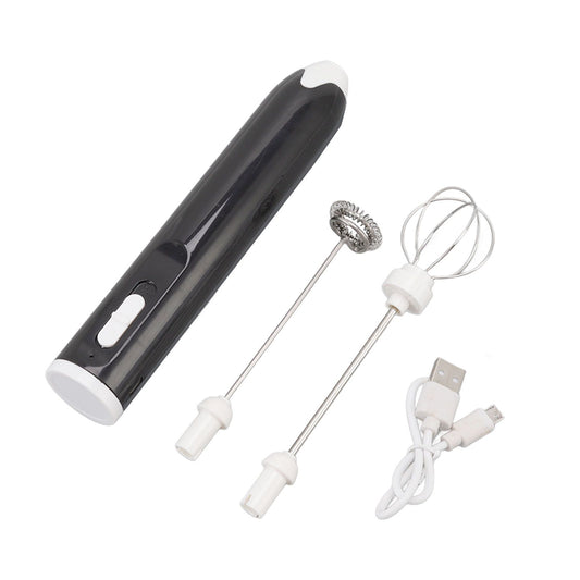Electric Egg Beater Portable Multi Gears Milk Frother Rechargeable Kitchen Restaurant Coffee Cream Mixer V1294-YM0512-3118220270911